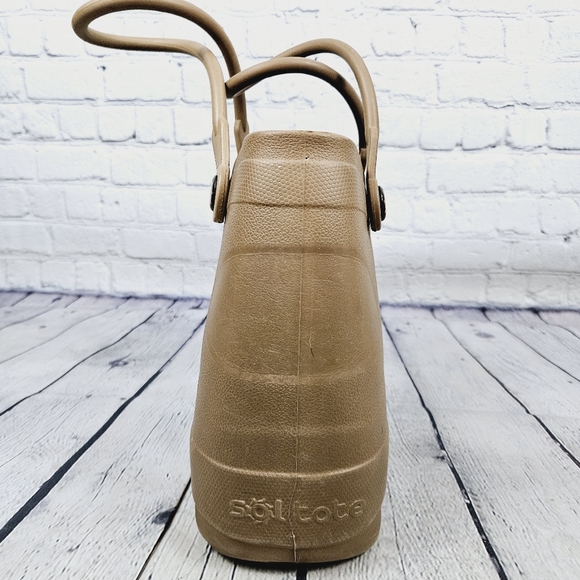 OPTARI | Sol tote croc style waterproof bag purse - Picture 3 of 10